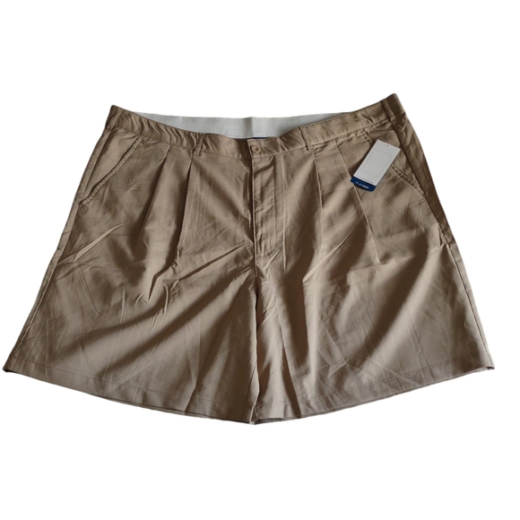 NWT Reebok Golf Size 50 Khaki PlayDry Comfort Waistband Shorts - Picture 1 of 16
